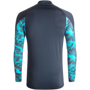 Quiksilver Slash Long Sleeve Rash Vest NAVY / BLUE EQYWR03091